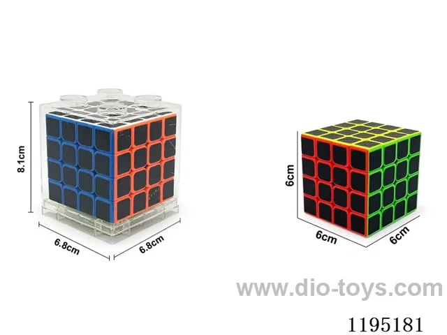 6.0 Fourth Order Solid Carbon Fiber Rubik's Cube