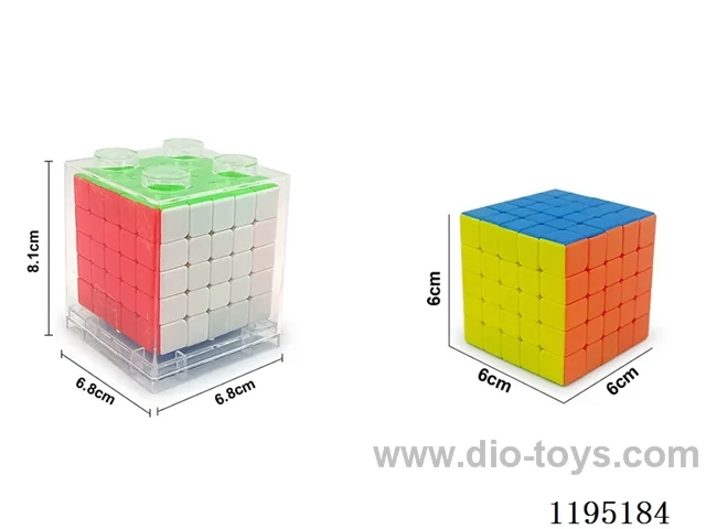 6.0 Fifth Order Solid Color Rubik's Cube