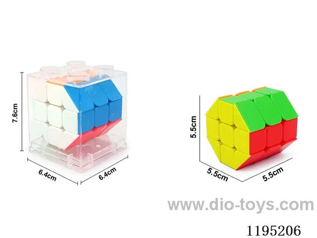 Solid Octagonal Cylinder 3rd Order Rubik's Cube