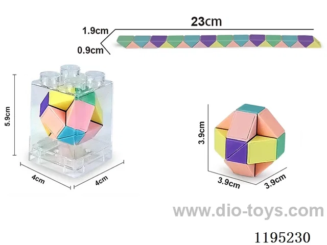 24 Sections Macaroon Rope Ruler