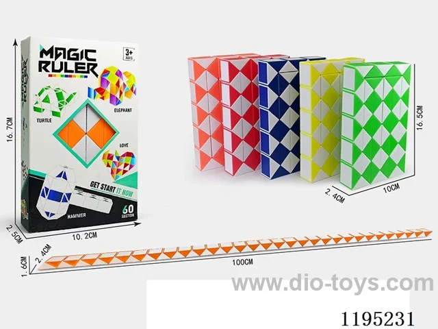 60 solid color Rubik's Cubes