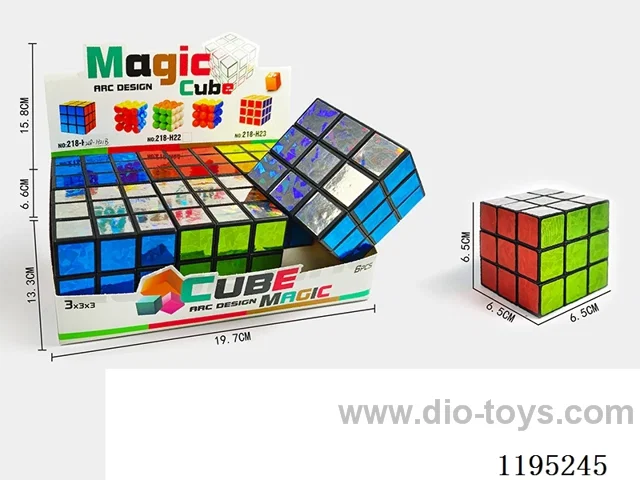 6.5CM Laser Labeled Cube