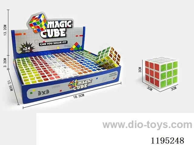 3CM Laser Labeled Third Order Rubik's Cube