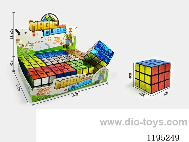 4CM Laser Labeled Third Order Rubik's Cube