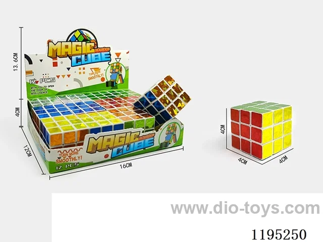 4CM Laser Labeled Third Order Rubik's Cube