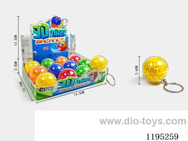 3.6CM Keychain Ball Maze