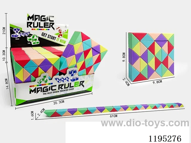 36 Macaron Ruler Cubes