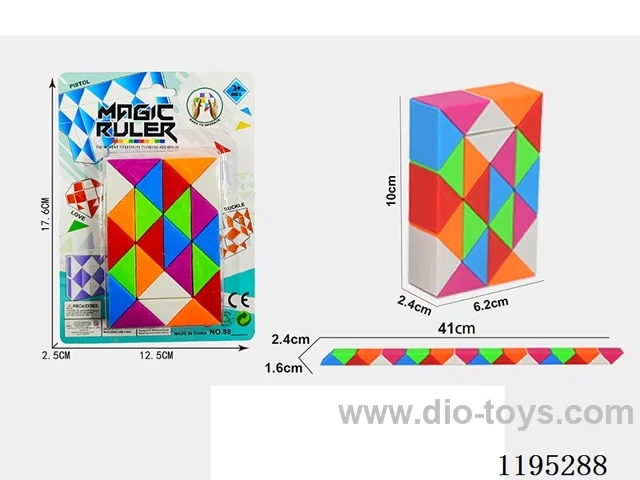 24 Sections Color Ruler