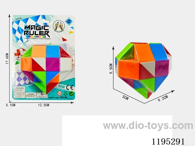 24 Colorful Ruler with Love