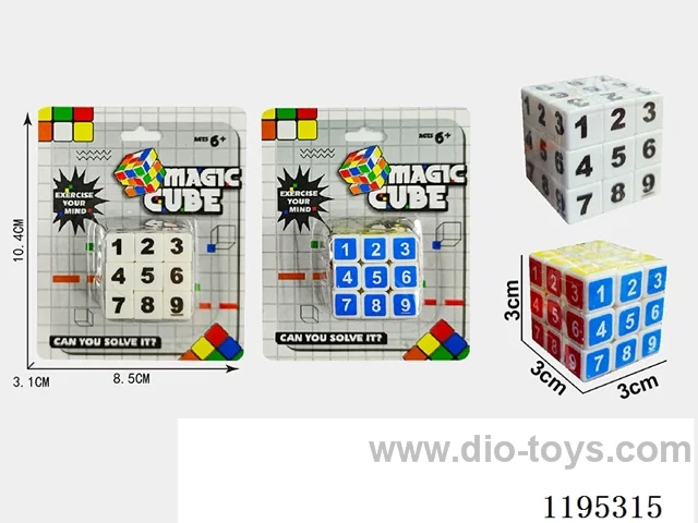 3CM Three Steps Rubik's Cube