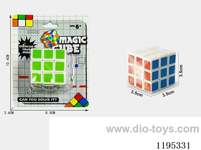 3.5CM Three Steps Rubik's Cube