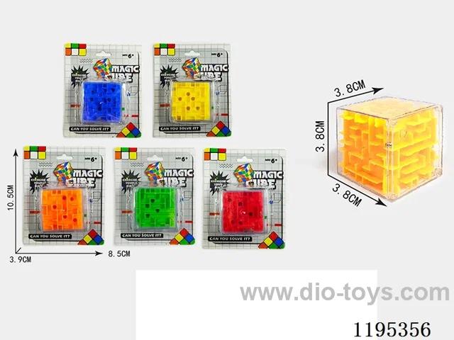 3.8CM Solid Color 3D Maze