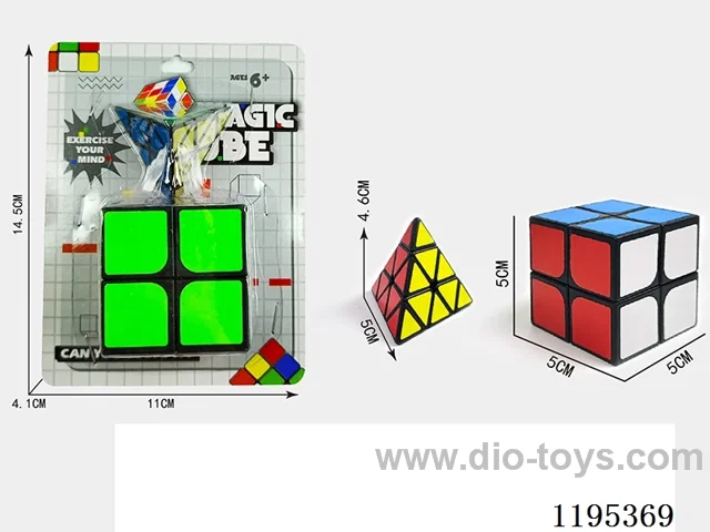 5CM Second Order Rubik's Cube Combination Third Order Pyramid