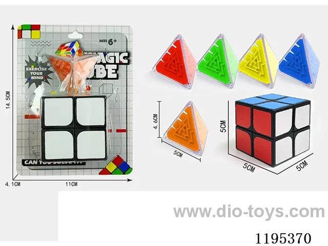 5CM 2nd Order Rubik's Cube 3D Triangle Maze