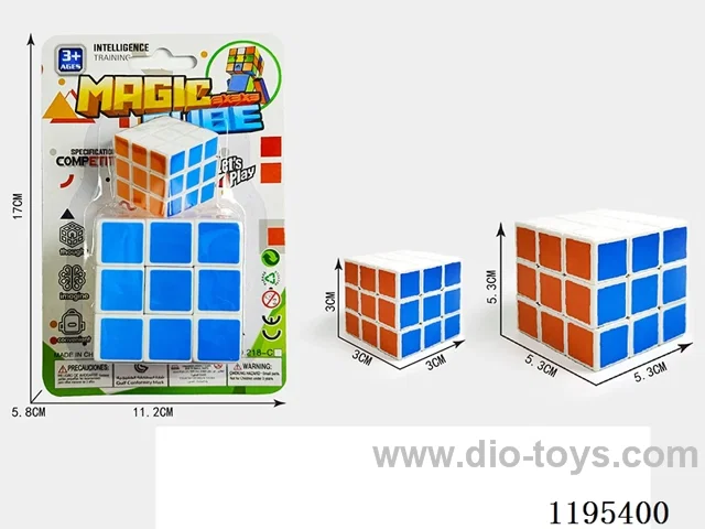 5.3CM white sticker set 3CM Rubik's Cube