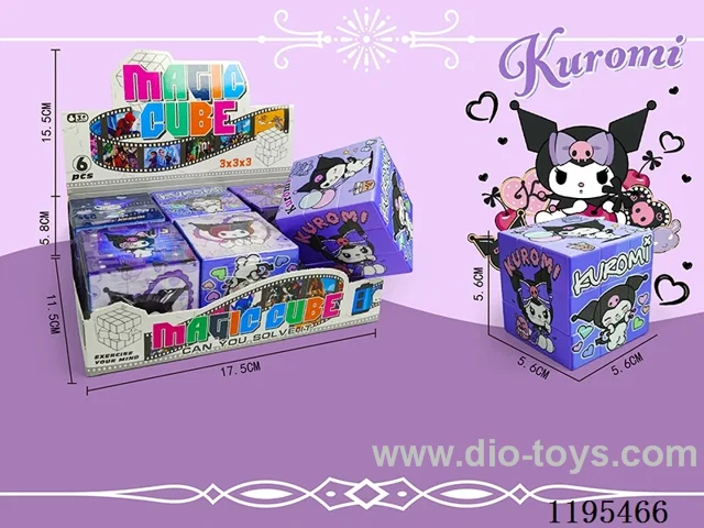 5.6CM Rubik's Cube UV Printed Kurumi