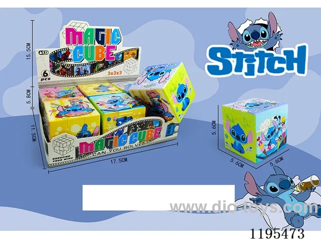 5.6CM Rubik's Cube UV printing Stitch