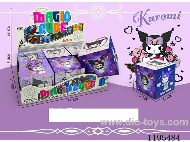 5.7CM Rubik's Cube UV Printing Kurumi