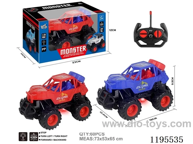 1:28 4ch rc car with light (27Mhz) (not include battery)
