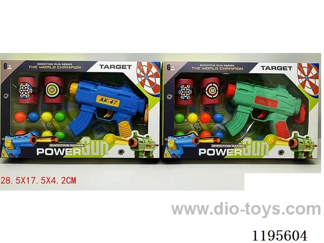 AK ping pong gun (2 colors mixed).