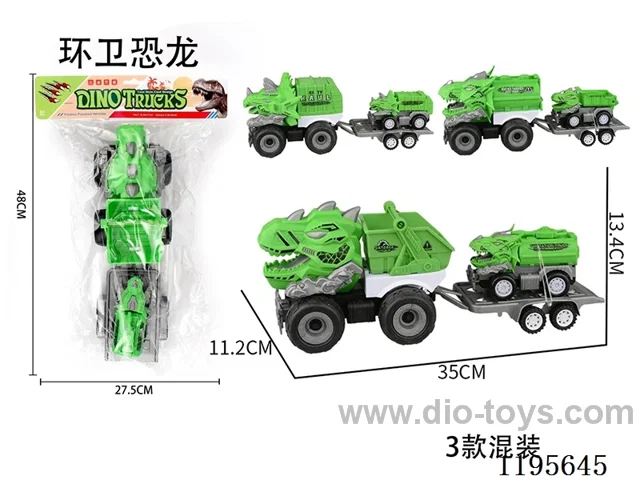 Sanitation Dinosaur Single Trailer