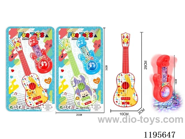 3D Pattern Ukulele + Guitar