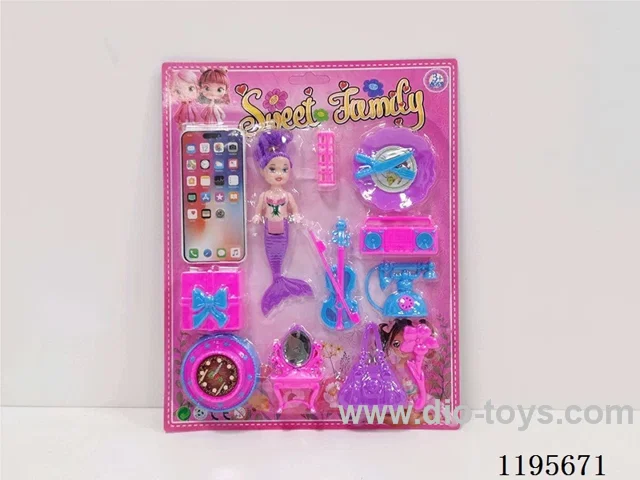 Furniture simulation play house toy suit