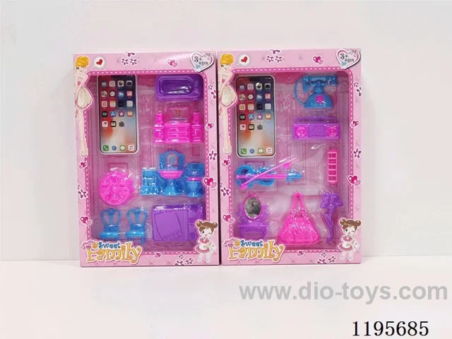 Furniture simulation play house toy suit