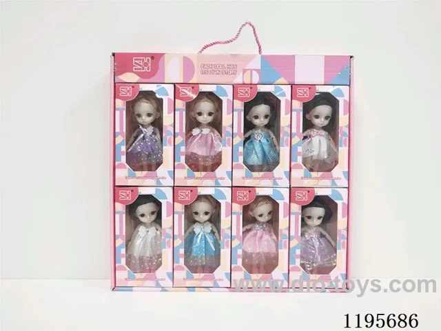 16cm doll 13 joints (8PCS single price)(8 random)