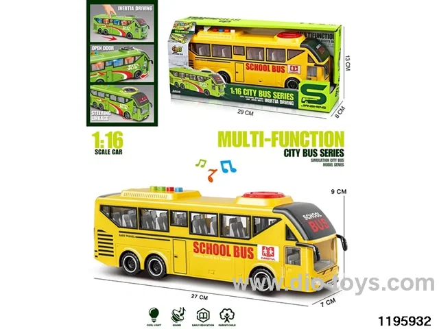 1:16 inertia school bus W L/M