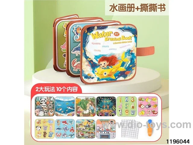 Multi-purpose watercolor book
