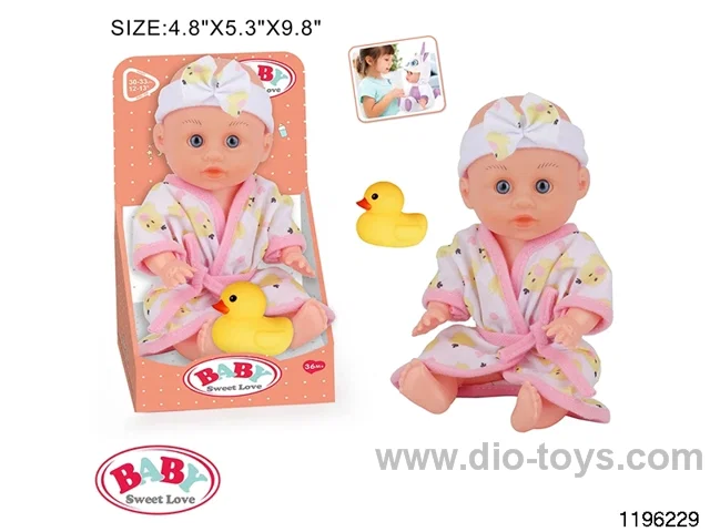 12 inch Fixed Eye Doll Set