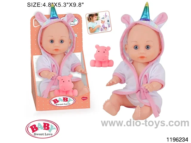 12 inch Fixed Eye Doll Set