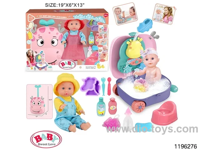 12 inch Doll Play Trolley Set