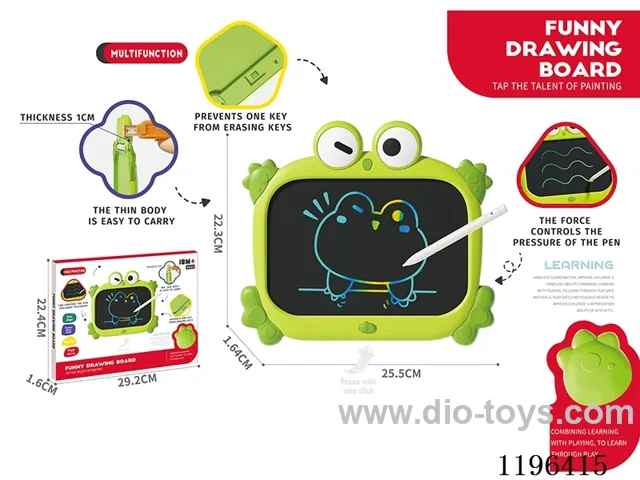 liquid crystal drawing board frog