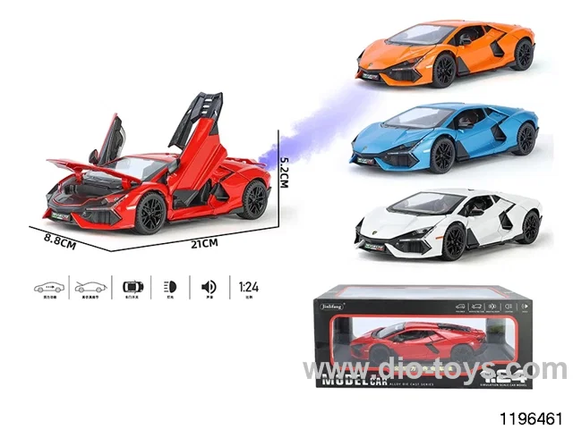 1:24 pull back car