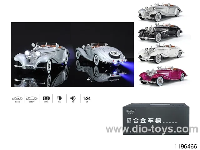 1:24 alloy pull back car