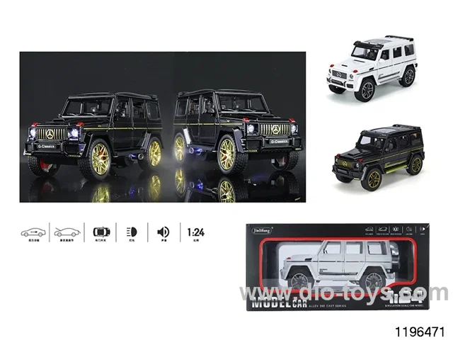 1:24 alloy pull back car