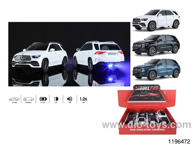 1:24 alloy pull back car