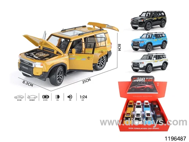 1:24 alloy pull back car