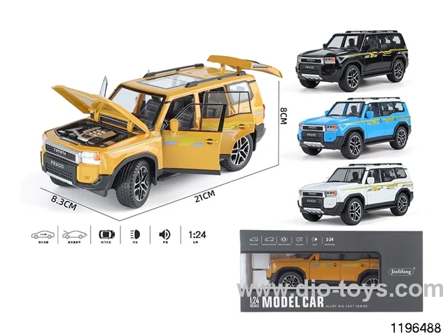 1:24 alloy pull back car