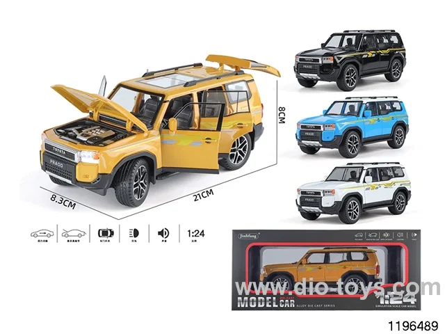 1:24 alloy pull back car