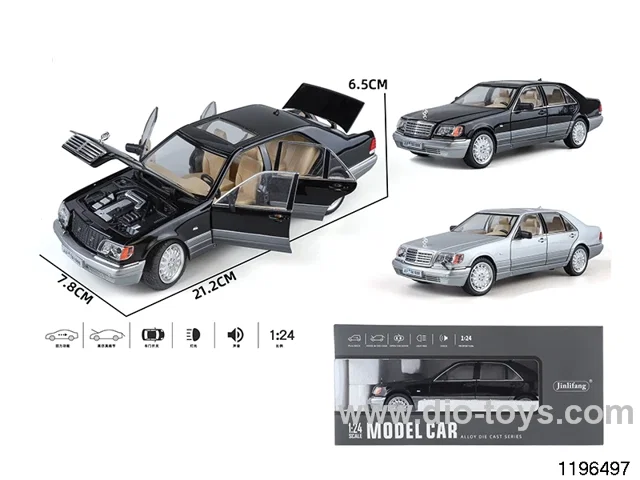 1:24 alloy pull back car