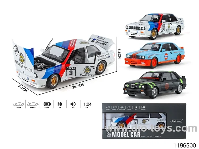 1:24 alloy pull back car