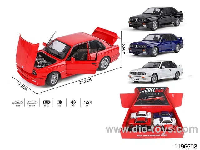1:24 alloy pull back car