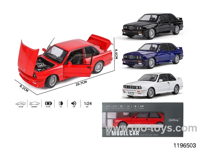 1:24 alloy pull back car