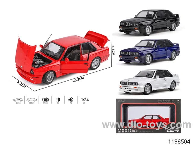 1:24 alloy pull back car