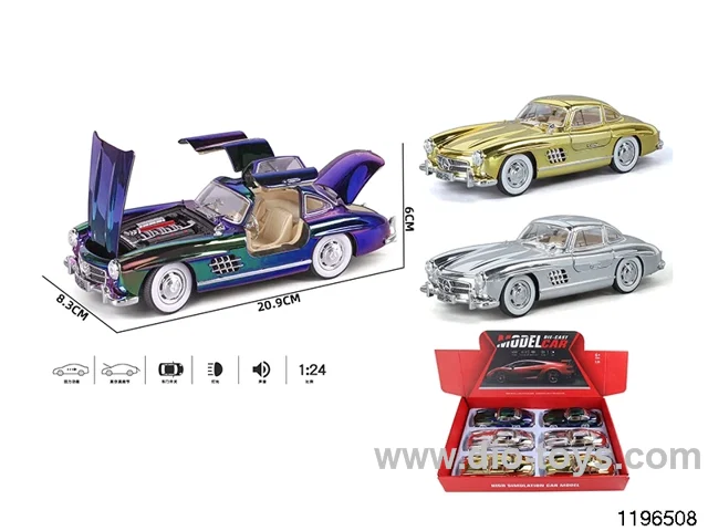 1:24 alloy pull back car