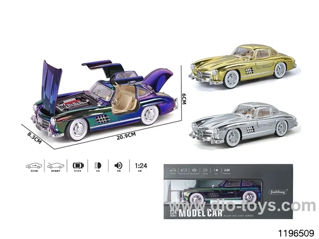 1:24 alloy pull back car