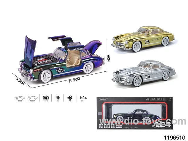 1:24 alloy pull back car